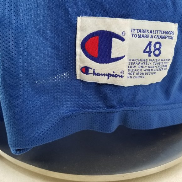 Vintage Champion Philadelphia Sixers ALLEN IVERSON NBA Basketball Jersey Men 48 - Picture 6 of 10